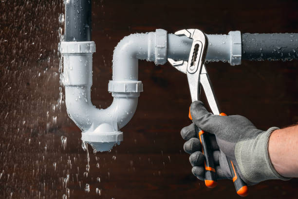 Professional Sewer Line Repair technician working in Buckland, MA